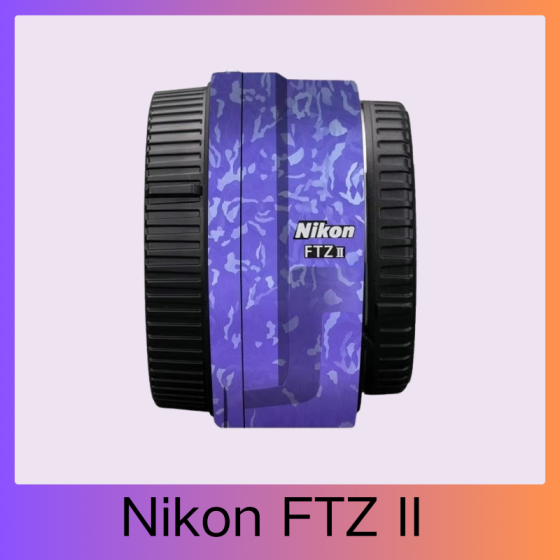 Anel adaptador Nikon FTZ II - Pele câmera, adesivo câmera - com alta resistência a arranhões, à prova d'água e com design elegante.